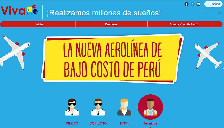 Tarifa de S/60 que ofrece Viva Air Perú es para tramos de 30 minutos