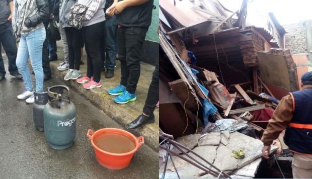 Siete heridos por explosión de balón de gas en Breña. Ayer explotaron balones en San Isidro