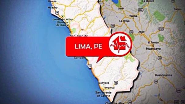 Un sismo de 4.7 de magnitud se registró esta noche en Lima y Callao
