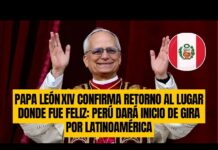 El papa León XIV visitará Perú este año lo anunció el canciller peruano