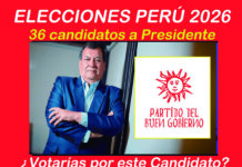 Elecciones Peruanas 2026: Conociendo a los candidatos / 8