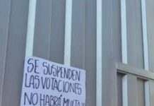 Mañana lunes continúan las elecciones para los que no votaron por mesas cerradas
