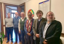 Ex candidato de JPP Roberto S谩nchez visita la Argentina y se re煤ne con dirigentes peronistas y sindicalistas