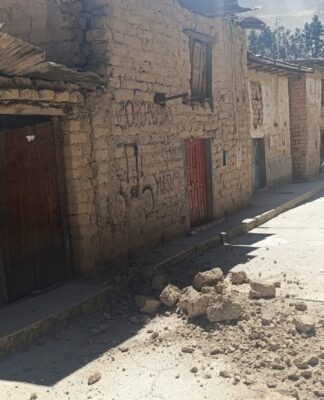 TERREMOTO EN AYACUCHO: La magnitud fue de 7.2 y fue percibido entre moderado y fuerte